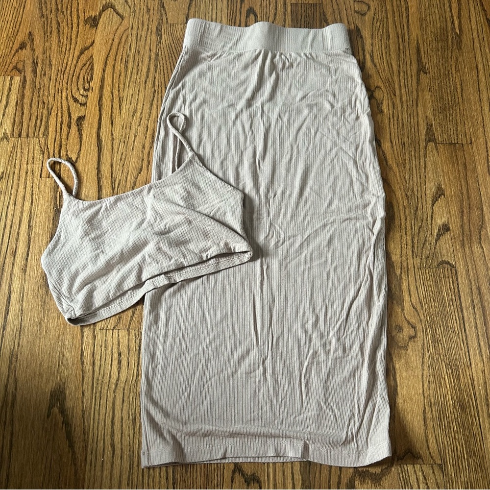 f21 ribbed set